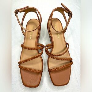 Women's Alyssaa Cinnamon Strappy Platform Wedge Sandals, Created for Macy's